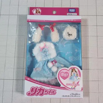 Licca 리카짱 큐트 복슬복슬 강아지 LW-07 드레스 세트 타카라토미