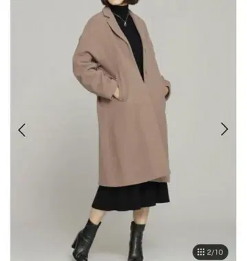 나노 유니버스 SUPER110 모사 롱 체스터 코트