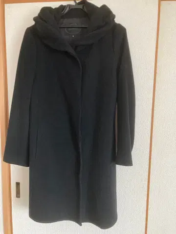 언타이틀 울 코트 블랙 M