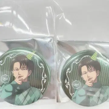 진격의 거인 리바이 트레이딩 오리지널 메탈 캔뱃지 프린스 호텔