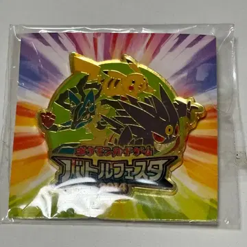 포켓몬 카드 배틀 페스티벌 2014 핀 배지