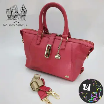 LA BAGAGERIE 핑크 2웨이 백