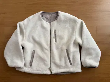 리버서블 보아 블루종