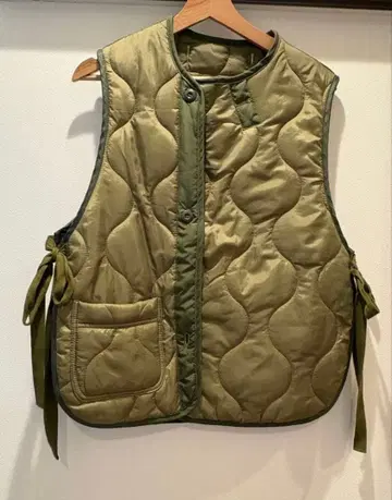 나카메구로 h 아쉬 퀼팅 베스트