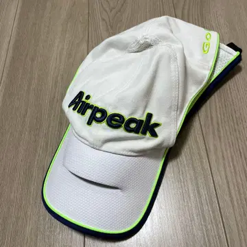 Airpeak 골프 캡 화이트/네이비/라임