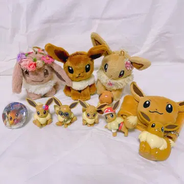 이브이 봉제 인형 굿즈 묶음 판매