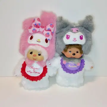 몬치치 x 쿠로미 치무탄 x 마이멜로디 키체인