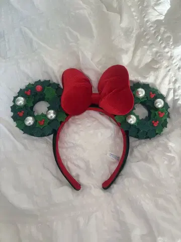 크리스마스 리스 머리띠 디즈니 미키 2024