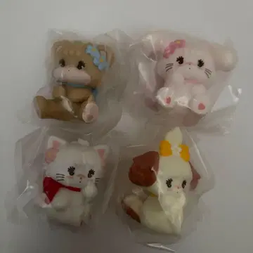 mikko 가챠 소프트 비닐 컬렉션 4개 세트