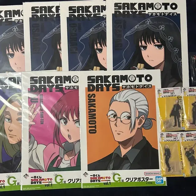 사카데이 이치방쿠지 포스터 , 아크릴 스탠드 처분 (오사라기 시시바 루)