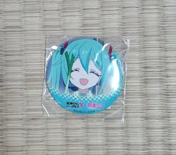 하츠네 미쿠 쟈신쨩 드롭킥X 콜라보 캔뱃지