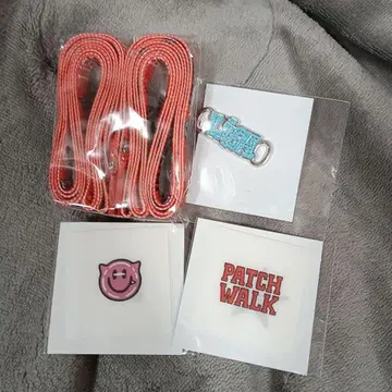 LiSA PATCH WALK 가챠1 신발끈 신발 액세서리