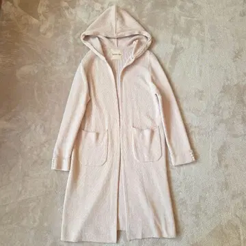 Apuweiser-riche 코디건 롱 니트 코트 펄 핑크