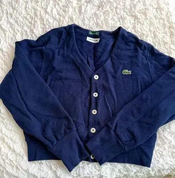 LACOSTE 네이비 가디건 36