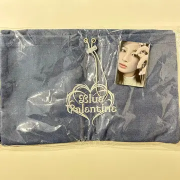 NMIXX Blue Valentine 냅색 솔윤 트레이딩 카드 포함