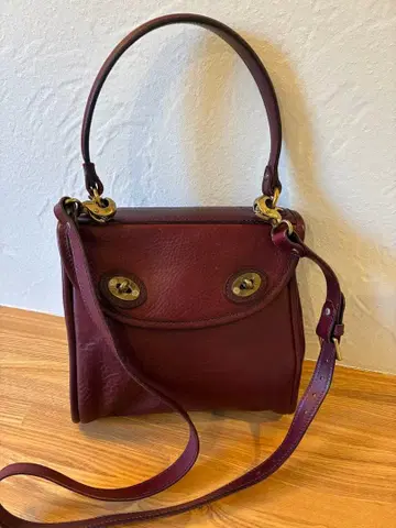 Felisi 페리지 가죽 2WAY 백 버건디