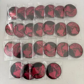 요사노 아키코 대박람회 캔뱃지 원작화 25점