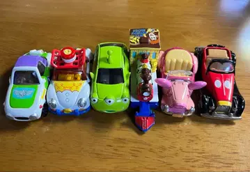 디즈니 토미카 디즈니 리조트 디즈니 모터스 6대 세트