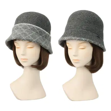 벨 모드 일본제 태즈메이니아 램스울 100% 리버서블 클로슈