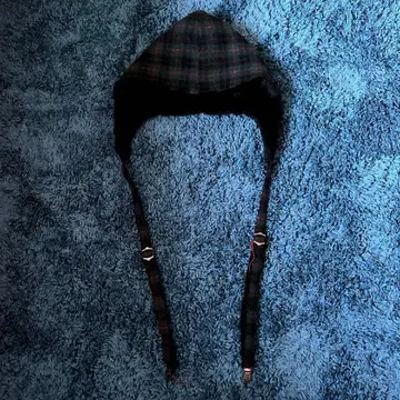 [ 새상품급 ] 카시라(CA4LA) 비행 모자 플라이트 캡 그린 체크