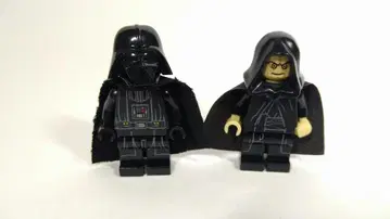 레고 스타 워즈 미니 피규어 2체 정품 다스 베이더 팰퍼틴