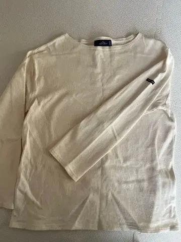 SAINT JAMES 아이보리 긴팔 티셔츠