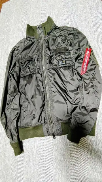 ALPHA INDUSTRIES 밀리터리 자켓 XL 경량 구제 의류