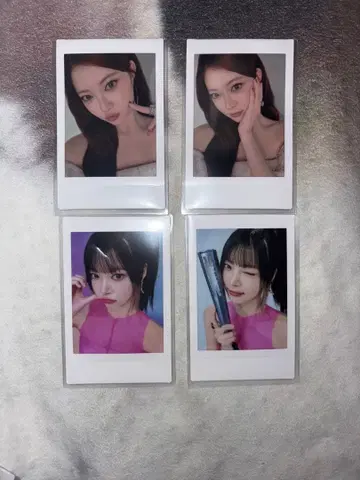 르세라핌 움채 인스턴트 사진 세트