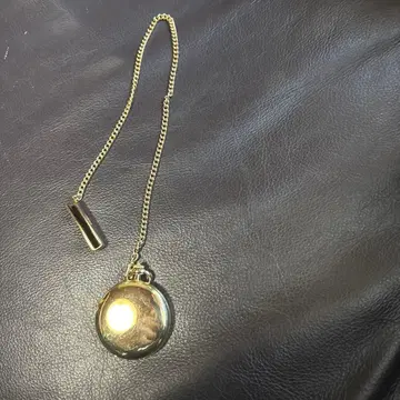 일본제 골드 회중시계 꽃 무늬