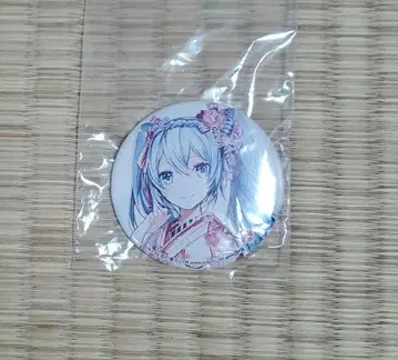 하츠네 미쿠 하시모토 칠예 캔뱃지 매지컬 미라이 2020