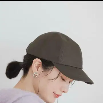 북유럽 생활 잡화점 사르르 쓰고 어른에게 어울리는 트윌 소재 캡 차콜