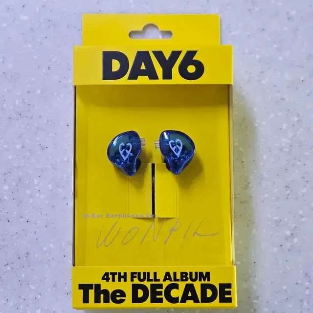 DAY6 원필 인이어 (포카제외) TheDECADE 앨범 데이식스 데식