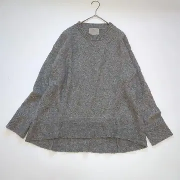 세탁 가능한 하이넥 야크 니트 앙피로 스웨터 온워드 카시야마