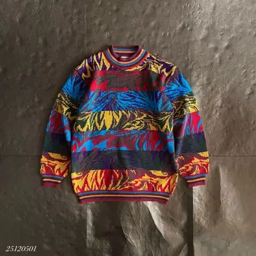 90's incontri 올 패턴 스웨터