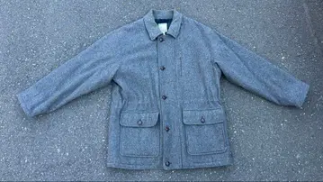 유니클로 그레이 더플 코트 울 느낌