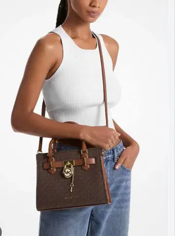 Michael Kors 브라운 숄더백