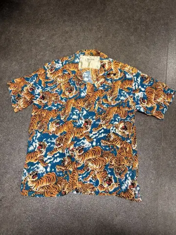 Ted Walker 호랑이 무늬 반팔 셔츠