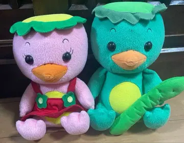 이와테현 도노시 카파타로 & 갓파하나코 봉제 인형 2개 세트