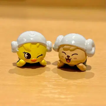 SKZOO 후치후치코로린 빗쿠라타마고 퍼핌 포가리 2체 세트