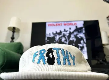 호주 FROTHY 서핑 코듀로이 캡 화이트