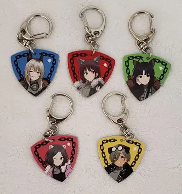 걸즈 밴드 클라이 소프맵 DOG Dress 키링 5세트