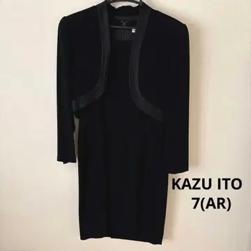 KAZU ITO 카즈이토 블랙 포멀 예복 원피스 볼레로 7호