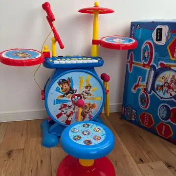 퍼피 구조대 드럼 세트