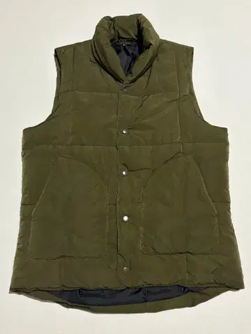 CIAO PANIC 충전솜 퀼팅 베스트 올리브