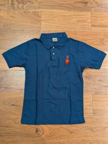 배고픈 애벌레 피케 셔츠 그림책 원 포인트 M 사이즈