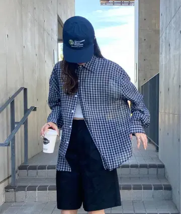 isook 체크 크루즈 셔츠