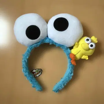 세서미 스트릿 쿠키 몬스터 머리띠