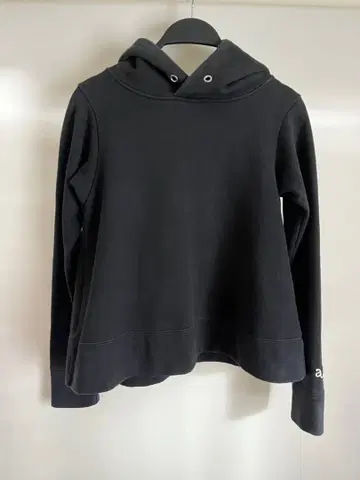 아메리카나 x 라빠르망 A라인 후드티 블랙