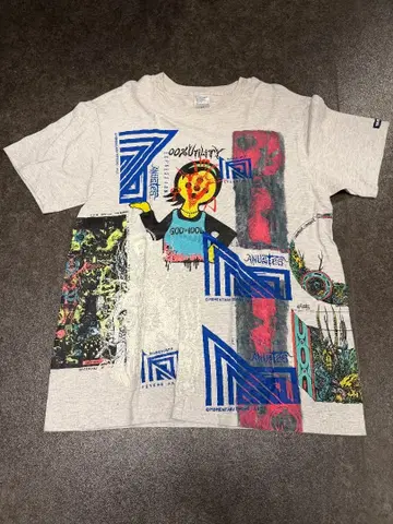 Anustes 멀티 프린트 T셔츠