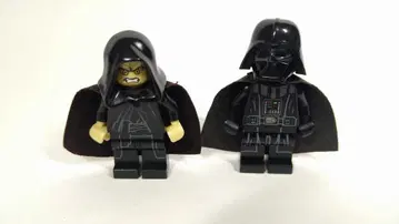 레고 스타 워즈 미니 피규어 2개 정품 팰퍼틴 다스 베이더